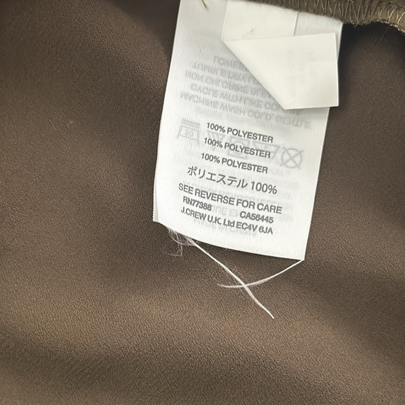 J.crew ruffle chiffon camisole size 4 - Picture 5 of 5